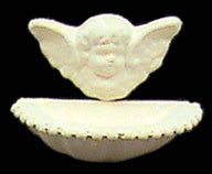 Dollhouse Miniature Yard Ornament, Angelic Lavour